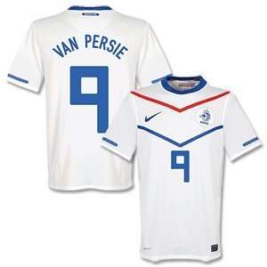  10 11 Holland Away Jersey Van Persie 9 (Fan Style) Sports 