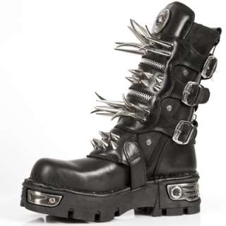   ROCK MANIC REACTOR BOOTS W/SPIKES   GOTHIC/PUNK/METAL   UNISEX  