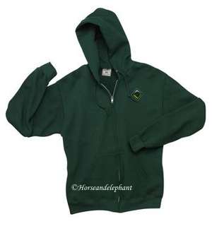 Venture Scout Logo Green Full Zip hoodie Jacket New L  