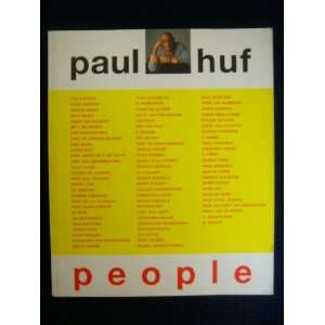  Paul Huf People (9789080482135) Koen van Musschenbroek Greve Books