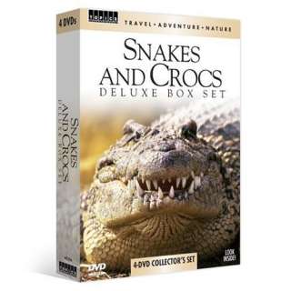 Snakes and Crocs Wild Deluxe Box Set (DVD 4 Disc Set) 781735603062 