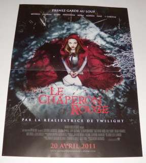 RED RiDiNG HOOD Amanda Seyfried SMALL French POSTER  