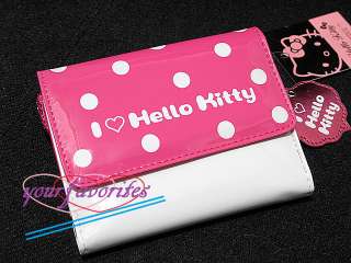 NWT I Love Hello Kitty white wallet purse  
