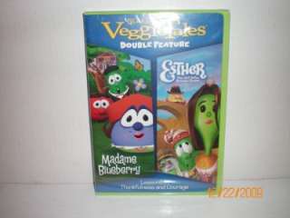 VeggieTales Ester & Madame Blueberry DVD NIP  