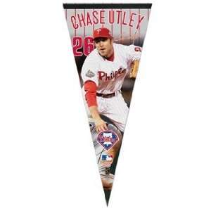  MLB Chase Utley Pennant   Premium Felt XL Style Sports 