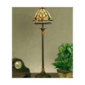 Legacy Lighting 1116BU 08T Baroque Tiffany Style Table Buffet Lamp 
