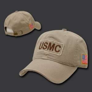  USMC MARINE CORPS HAT CAP DUAL FLAG RAID CAPS: Everything 