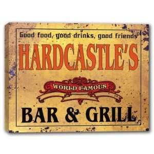  HARDCASTLES Family Name World Famous Bar & Grill 