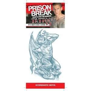  Prison Break Submissive Devil Tattoo: Toys & Games
