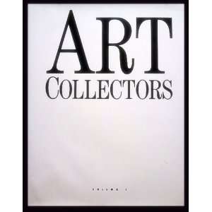  Art Collectors Volume 1 Yves J. Hayat Books