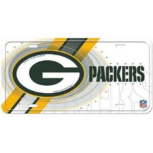  Green Bay Packers License Plate: Aluminum Street Flair 