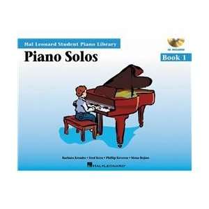  Hal Leonard Piano Solos Book 1 Book/CD Hal Leonard Student 