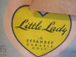 Effanbee Little Lady Bride MIB with FAO Schwartz label amazing