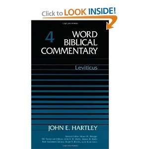   Vol. 4, Leviticus (hartley), 593pp [Hardcover] John E. Hartley Books
