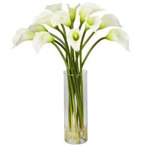  Calla Lily Silk Flower Arrangement
