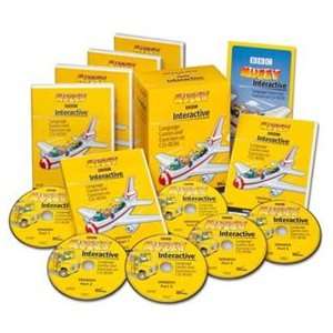    Muzzy Spanish Level I Interactive 6 Cd ROM Course Video Games