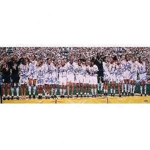 Team USA 1999 Womens Soccer   Podium   Team Signed Panoramic 