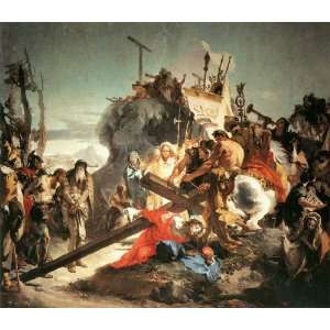   Greeting Card Tiepolo Christ Carrying the Cross
