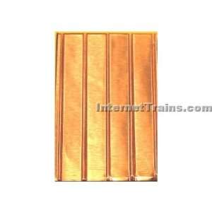  Builders In Scale HO Scale Copper Ribbed Seam Roofing 
