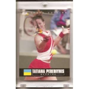 2005 Ace Authentic Tatiana Perebiynis Ukraine #81 Tennis Card   Mint 