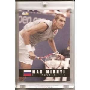  2005 Ace Authentic Max Mirnyi Russia #78 Tennis Card 