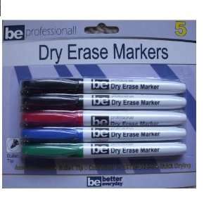  Dry Erase Markers Bullet Tip: Office Products