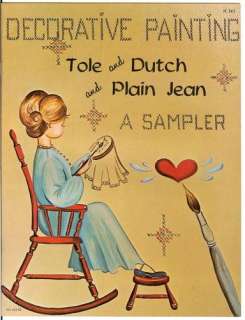 DECORATIVE PAINTING Tole & Dutch~Vintage Pattern Book  