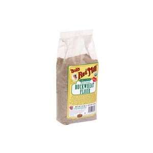 Bobs Red Mill Organic Buckwheat Flour, Whole Ground, 22 oz, (pack of 