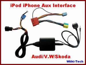 Audi IPOD IPHONE Aux In Interface   A3/A4/A6/A8/TT Concert Chorus 