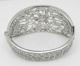 Elegant Bracelet Bangle Cuff W swarovski crystal B284  