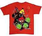new boy angry birds red t shirt tee size $ 10 99  see 