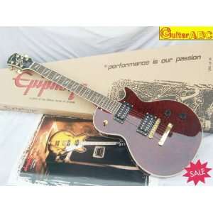   whole   custom electric guitar dark red + parts: Musical Instruments
