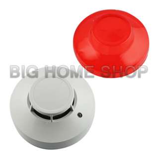 NEW Red 4 Wire Red Optical photoelectric smoke detector USA  