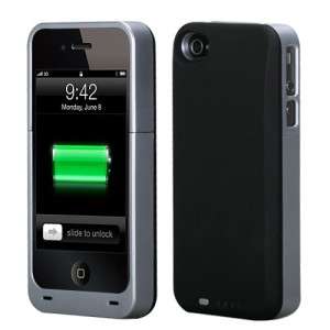 For Apple iPhone 4/4S White 1500 mAh Energy Battery Charge Case Phone 