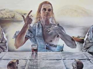 Salvador Dali The Sacrament of the Last Supper Poster  