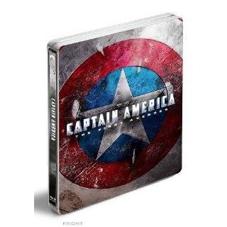 Captain America Blu ray SteelBook  IMPORT (Blu ray is region free, DVD 