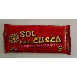 Sol Del Cusco Chocolate   3.2oz (Single Pack) Product of Peru  