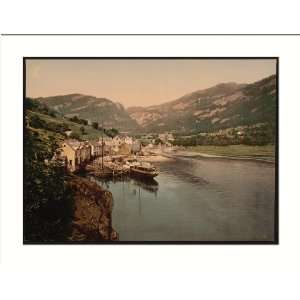   Hardanger Fjord Norway, c. 1890s, (L) Library Image