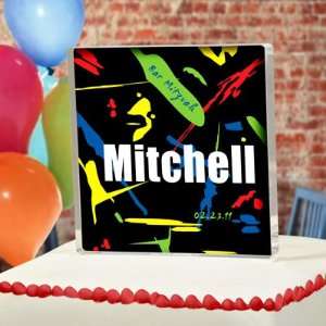  Bar Mitzvah Artist Themed Cake Topper: Home & Kitchen