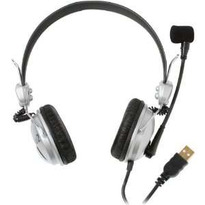  USB Stereo Headphones with Microphone R39973: Electronics