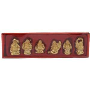  Hong Tze Collection set of Six Golden Buddhas: Everything 