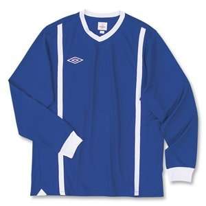  Umbro Winchester LS Soccer Jersey (Roy/Wht) Sports 