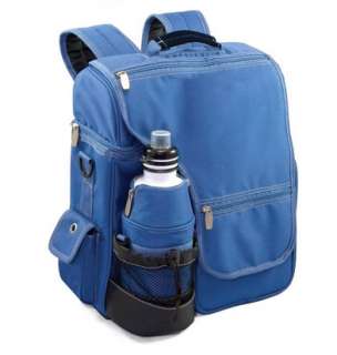   use mesh pocket with drawstring and utility clip color is vista blue