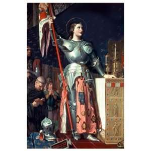  Joan Of Arc At The Coronation Of King Ch By Ingres Highest 