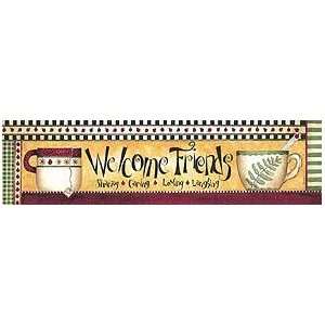  Poster Print   Welcome Tea   Artist Linda Spivey  Poster Size 20 X 5
