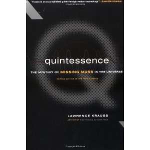   The Mystery of the Missing Mass [Paperback]: Lawrence M. Krauss: Books
