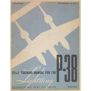    Lockheed P 38 Aircraft Pilot Training Manual: Lockheed: Books