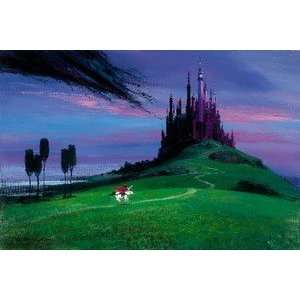 Sleeping Beauty Auroras Rescue Disney Fine Art Giclee by Peter 