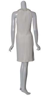 KAY UNGER Pearl Beaded Rhinestone Evening Dress 8 NEW  