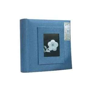   Fabric Collection, Blue, Holds 200 4 x 6 Photos, 2 Per Page. Camera